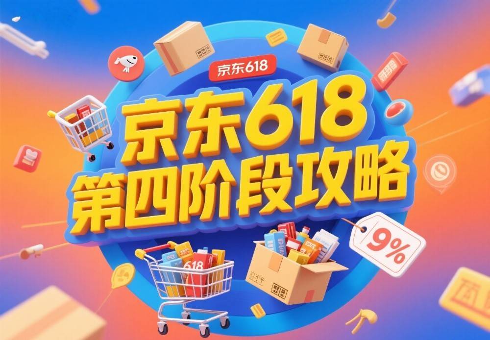 2025京东618红包活动第四波从明天10点开始！京东618